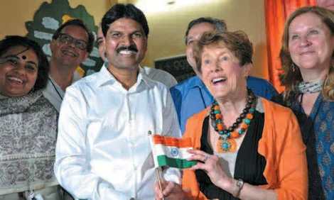 Sharon Johnston visits CORP Vocational Training Centre