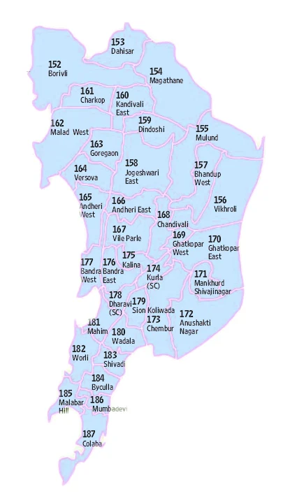 All you need to know about the constituencies of Mumbai – Maharashtra Legislative Assembly Election 2014 News