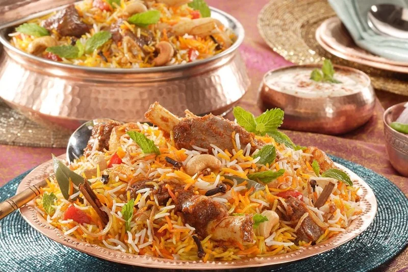 Delicious Mutton Biryani at Delhi Darbar Picture Credits: www.burrp.com