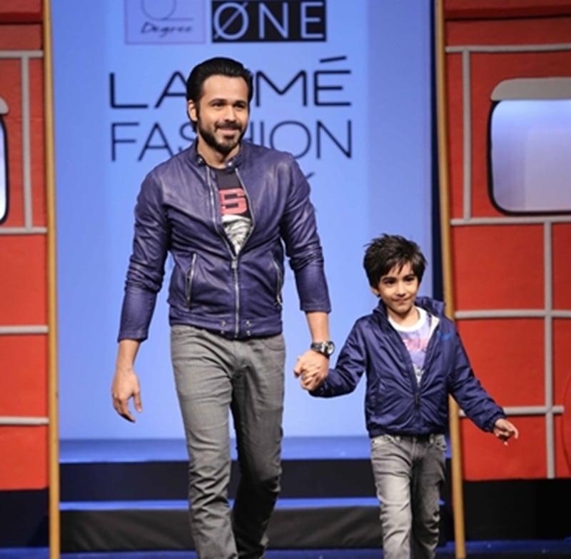 Emraan Hashmi’s son Ayaan likes to blow kisses