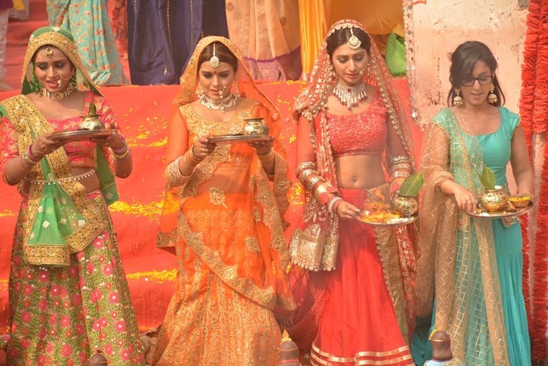 In Pictures: Gangaur in ‘Yeh Rishta Kya Kehlata Hai’ on Star Plus
