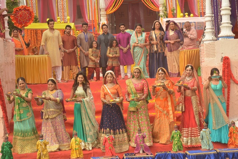 In Pictures: Gangaur in ‘Yeh Rishta Kya Kehlata Hai’ on Star Plus