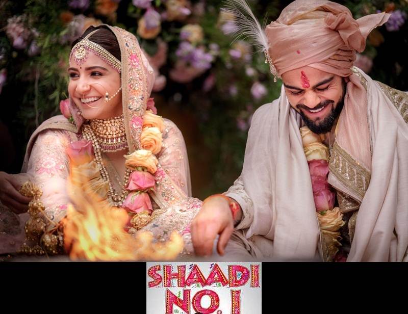 <strong>Virat+Anushka = Virushka Wedding</strong>