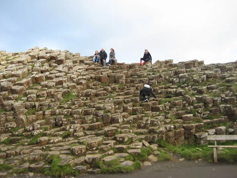 Ancient stones at Giants Causeway