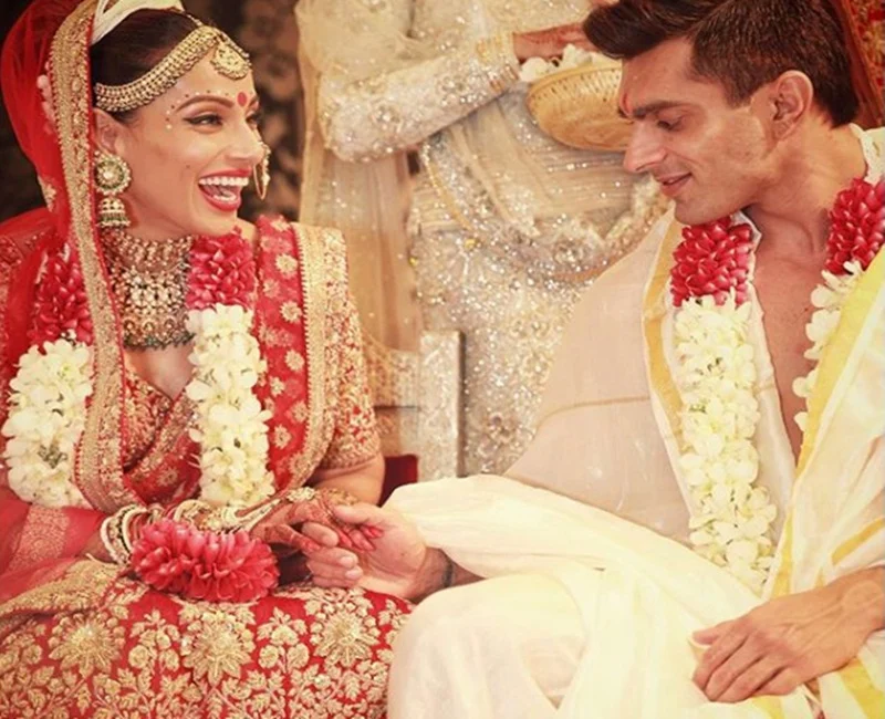 Bipasha Basu and Karan Singh Grover's wedding picture