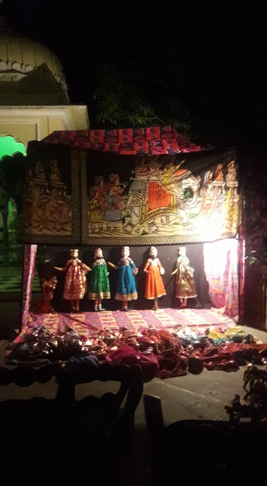 Palace hotels and havelis have puppet shows where puppet characters perform skits. Photo by Maithili Chakravarty