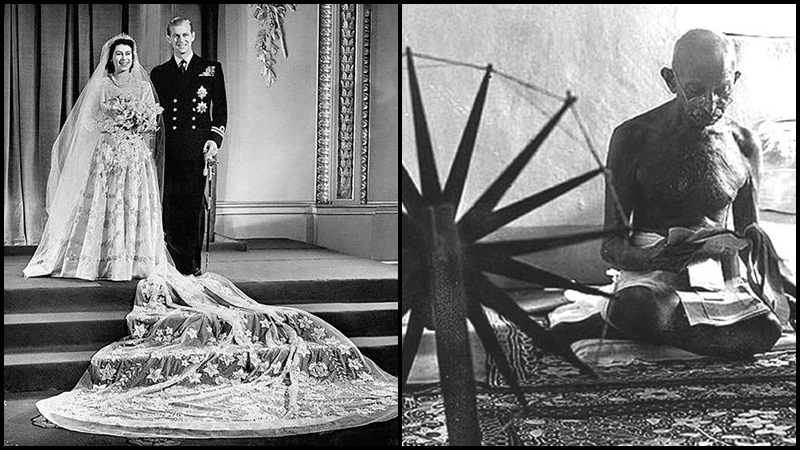 When Gandhi S Wedding Gift To Queen Elizabeth Ii Was Termed