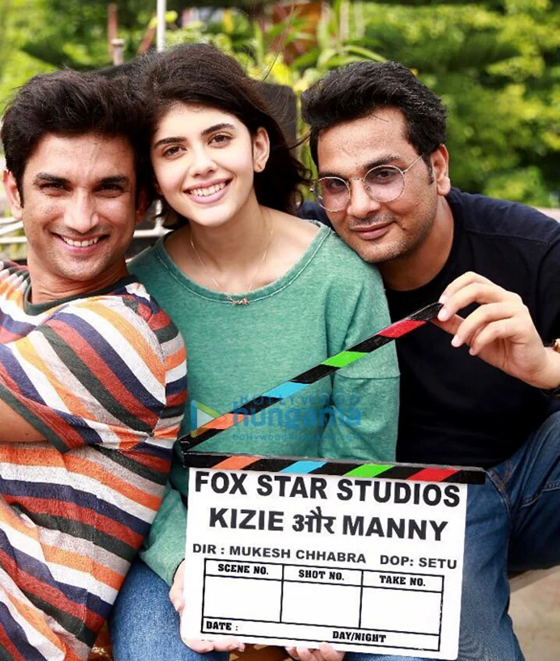 Kizie Aur Manny': Here's the first glimpse of Sushant Singh Rajput and Sanjana Sanghi from the sets of 'The Fault In Our Stars' remake