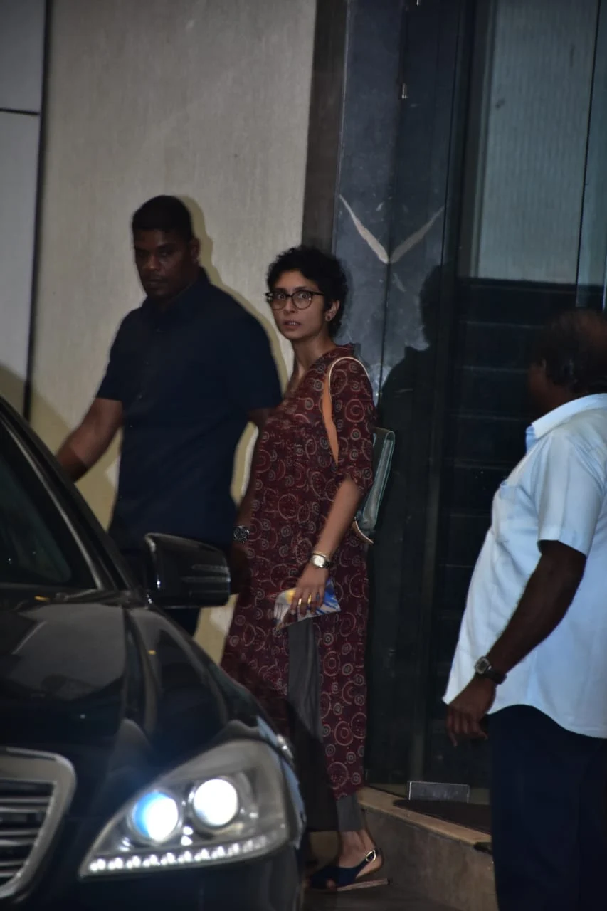 Amidst MeToo, Aamir Khan and Kiran Rao attend meeting at Producers Guild for safer working culture; See pictures