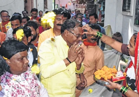 BJP candidate Mahendra Hardia