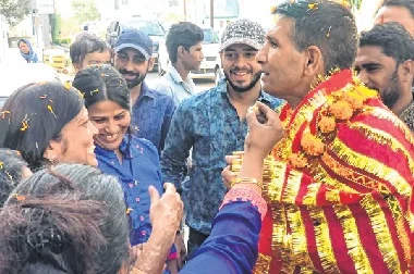 Congress candidate Jitu Patwari