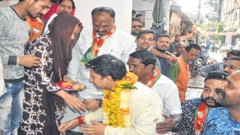 BJP candidate Akash Vijayvargiya