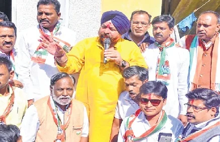 Congress candidate Surjeet Singh Chaddha