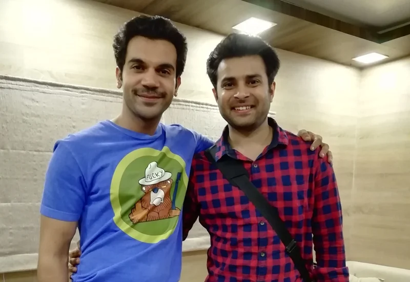Rajkummar Rao with Amit Bimrot