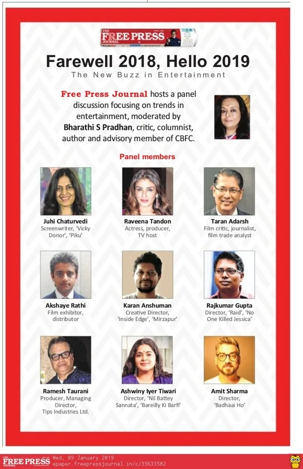 FPJ Roundtable: Raveena Tandon, Amit Sharma and others to discuss trends in entertainment