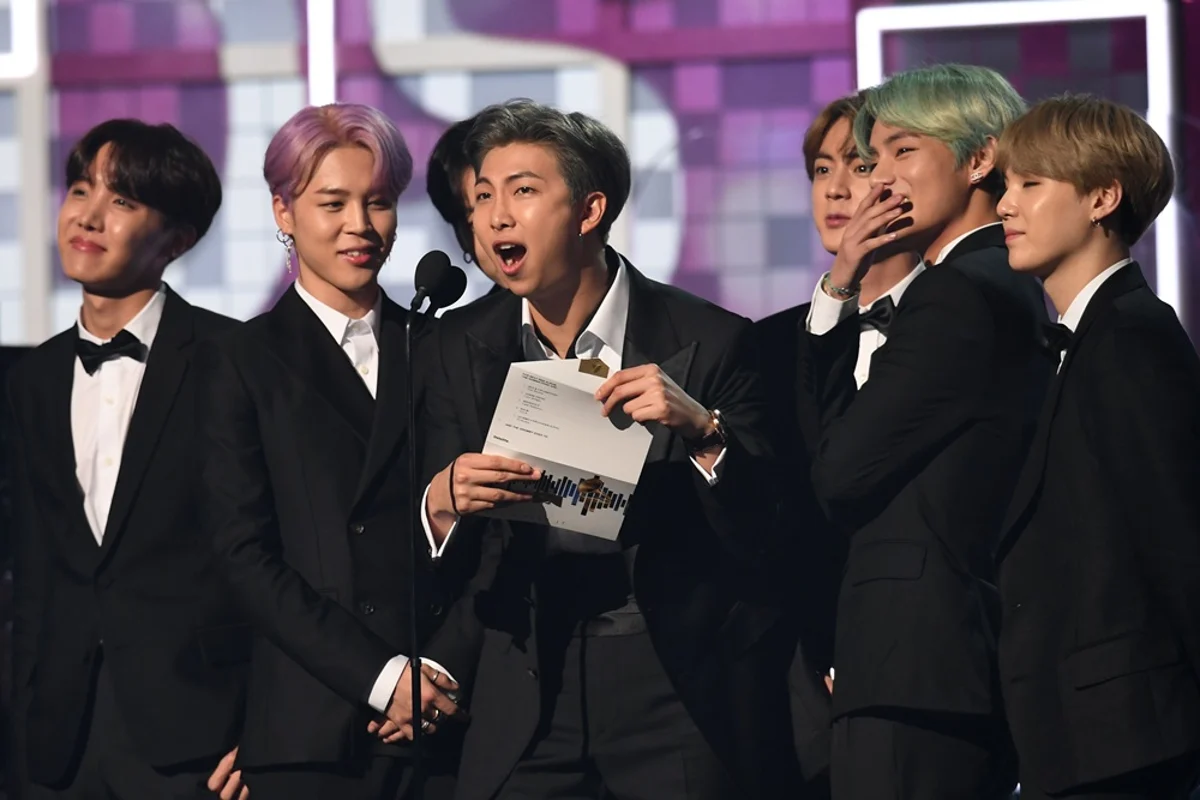 K-pop group BTS make history by presenting at the Grammy Awards 2019