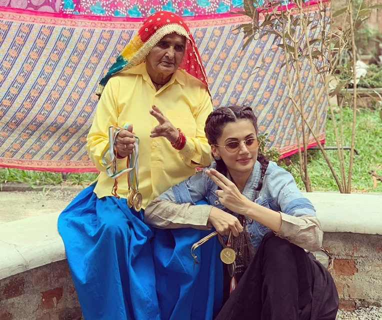 Taapsee Pannu claps back at trolls says, ‘Aged actors refused to do Saand ki Aankh’