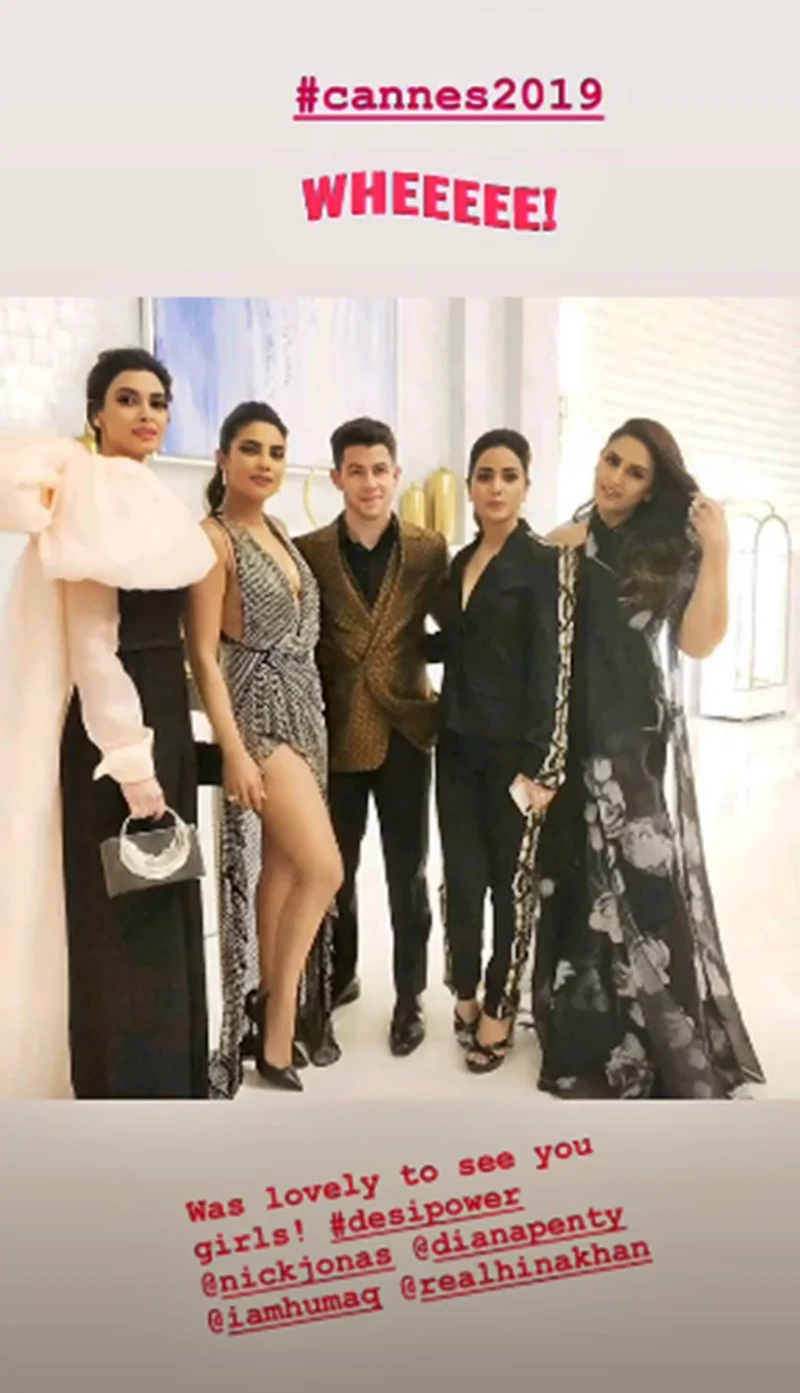 Desi girls Diana Penty, Hina Khan, Huma Qureshi party with Priyanka Chopra and ‘Jiju’ Nick Jonas