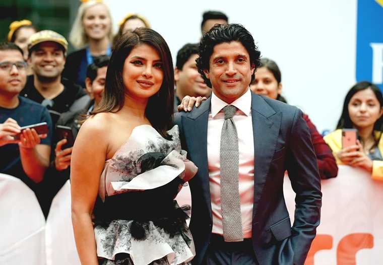 Priyanka Chopra and Farhan Akhtar