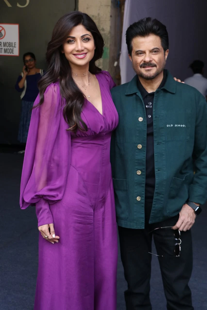 Shilpa Shetty with Anil Kapoor