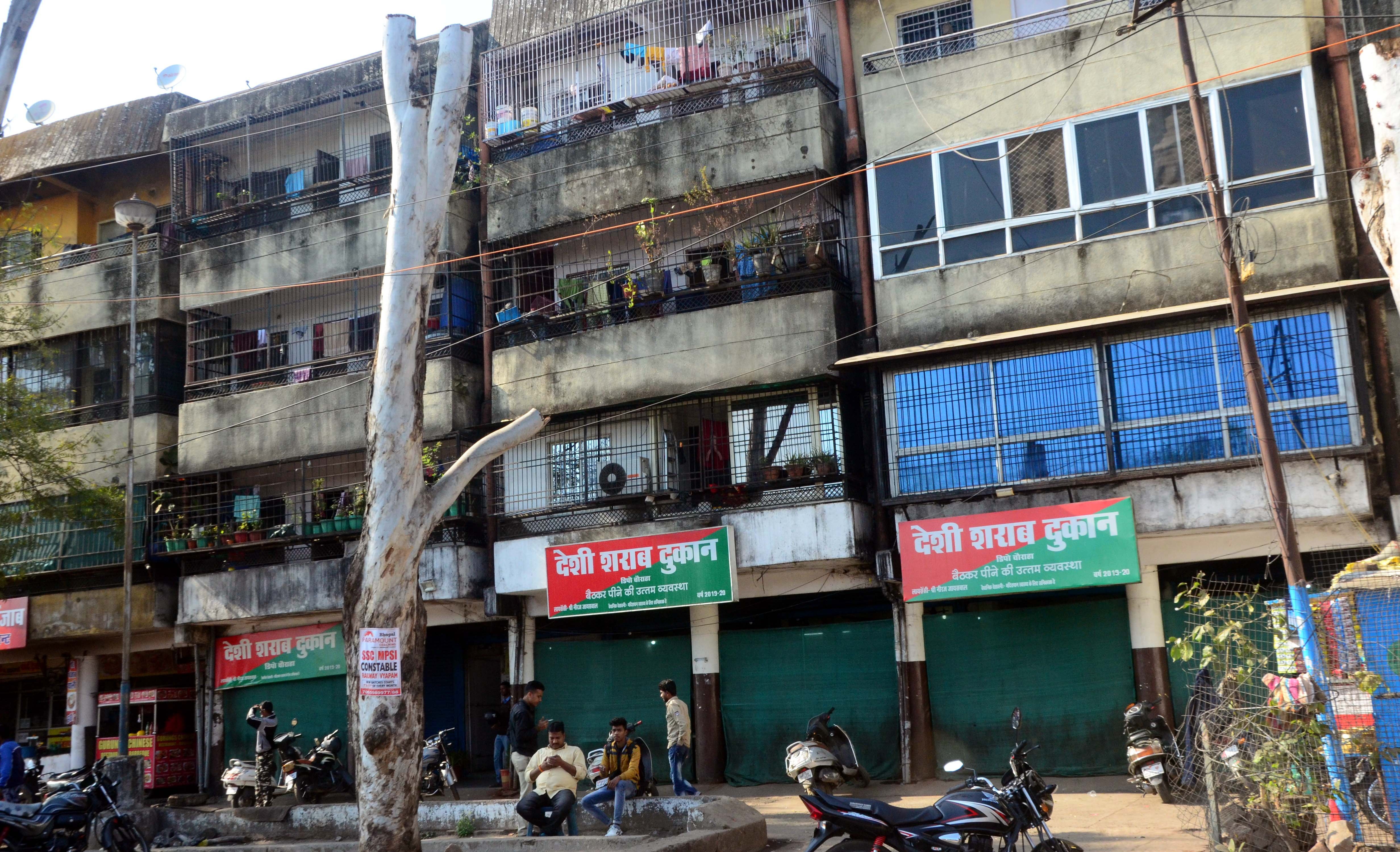 Bhopal Wine shop a big nuisance for Shyamla Awasiya Parisar’s residents