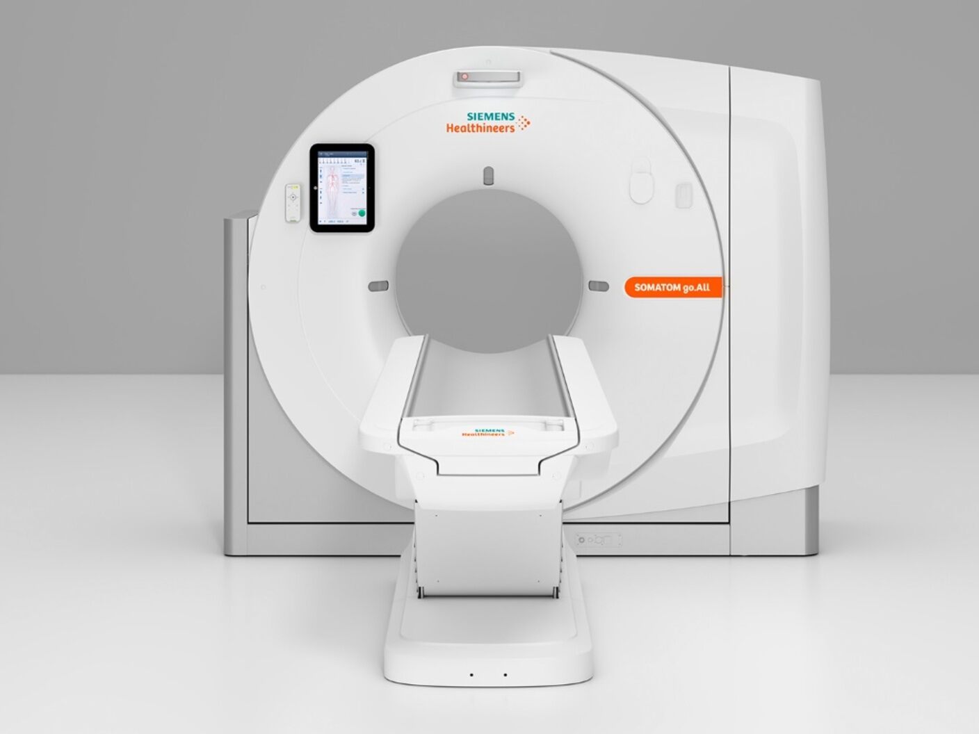 The CT Scan machine built by Siemens Technology | 