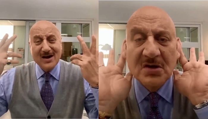 Dedicated To All The Baldies Anupam Kher S Satirical Song Leaves Twitter In Splits