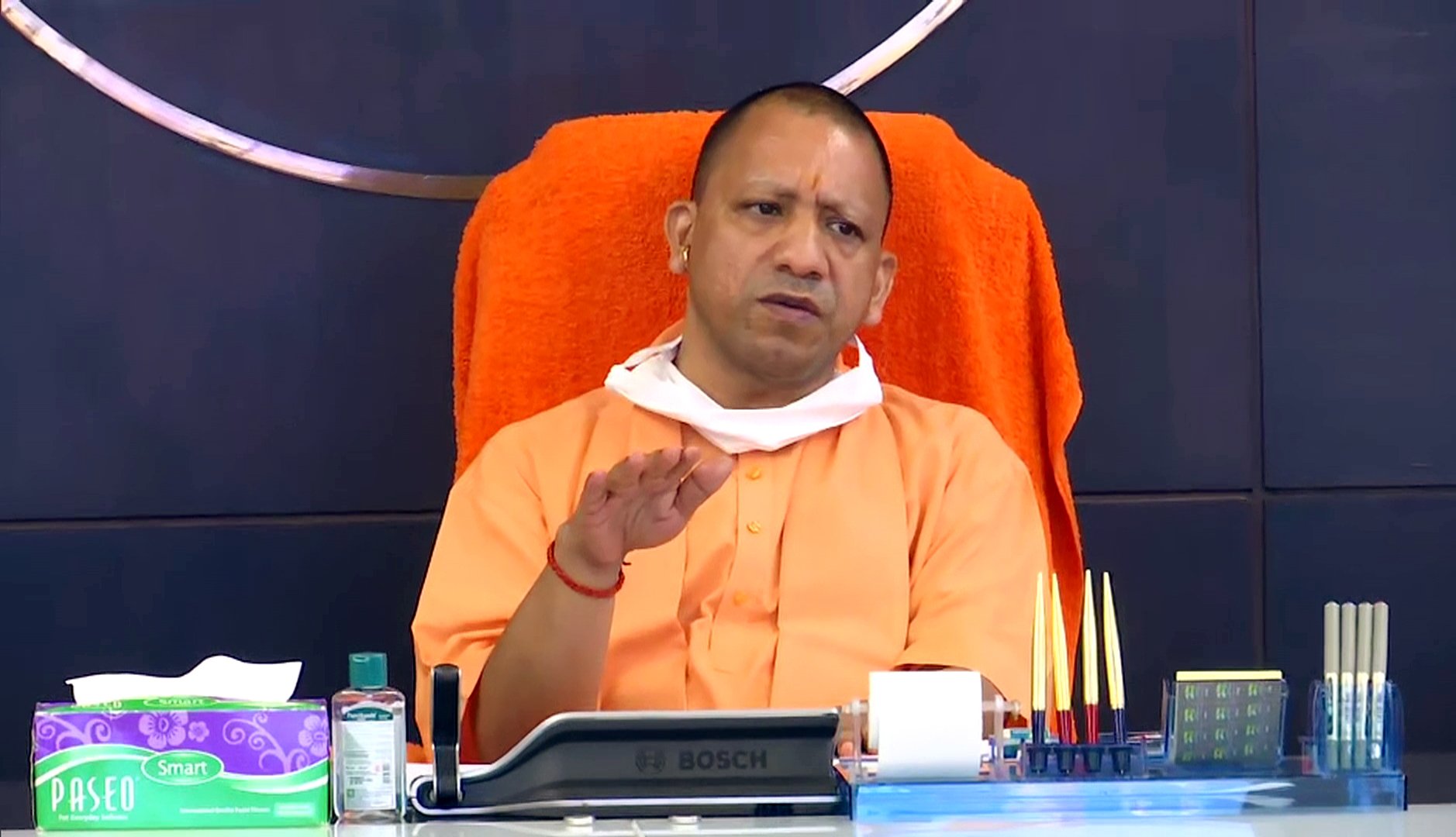 UP CM Yogi Adityantah hits out at Congress, SP and BSP, calls them 'Ram drohis', says 'they shield terrorists and embrace rioters' - Vimarsana News