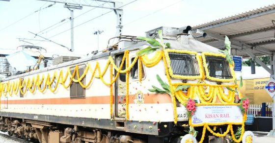 Mumbai: Central Railway completes 900 trips of Kisan Rail on 1st Jan 2022 - Vimarsana News