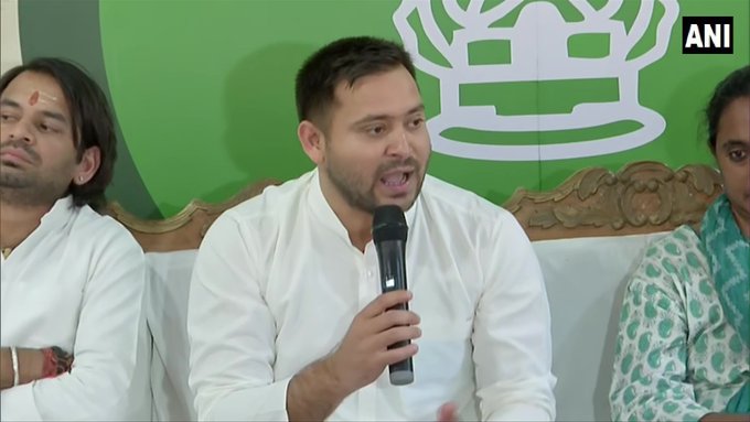 People near Chief Minister Nitish Kumar involved in liquor trade, alleges Tejashwi Yadav - Vimarsana News