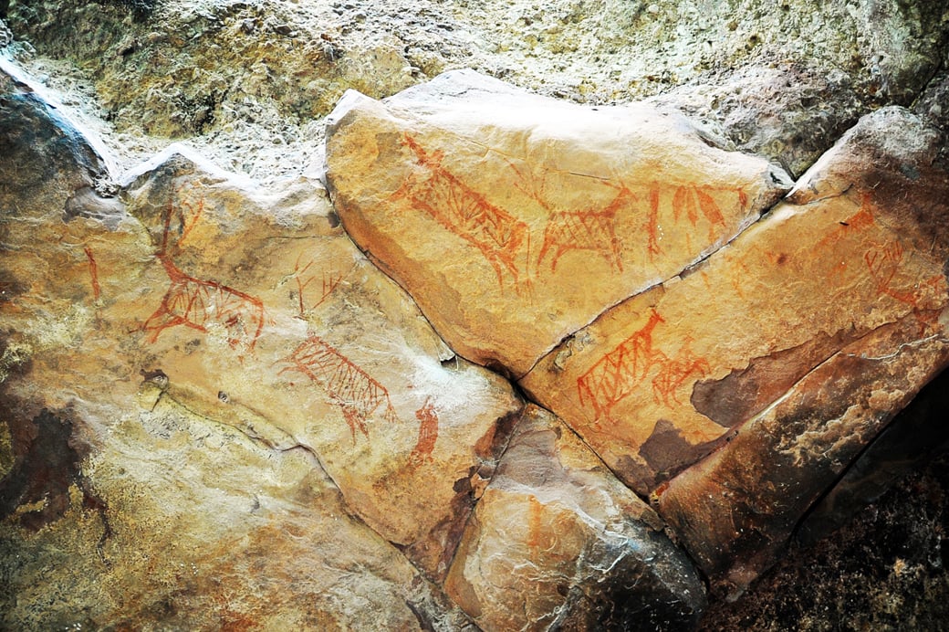 Madhya Pradesh: Buxwaha rock paintings site under consideration for protection says ASI - Vimarsana News