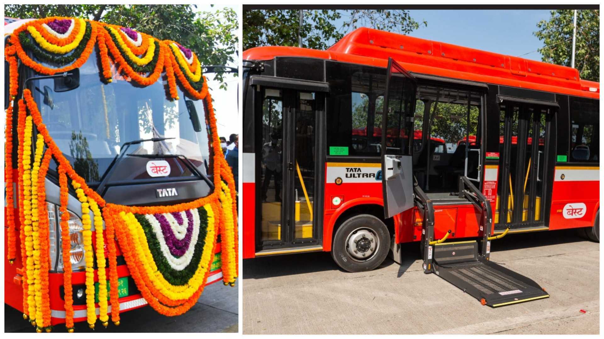 Mumbai BEST introduces 26 new ebuses with mechanical lift for