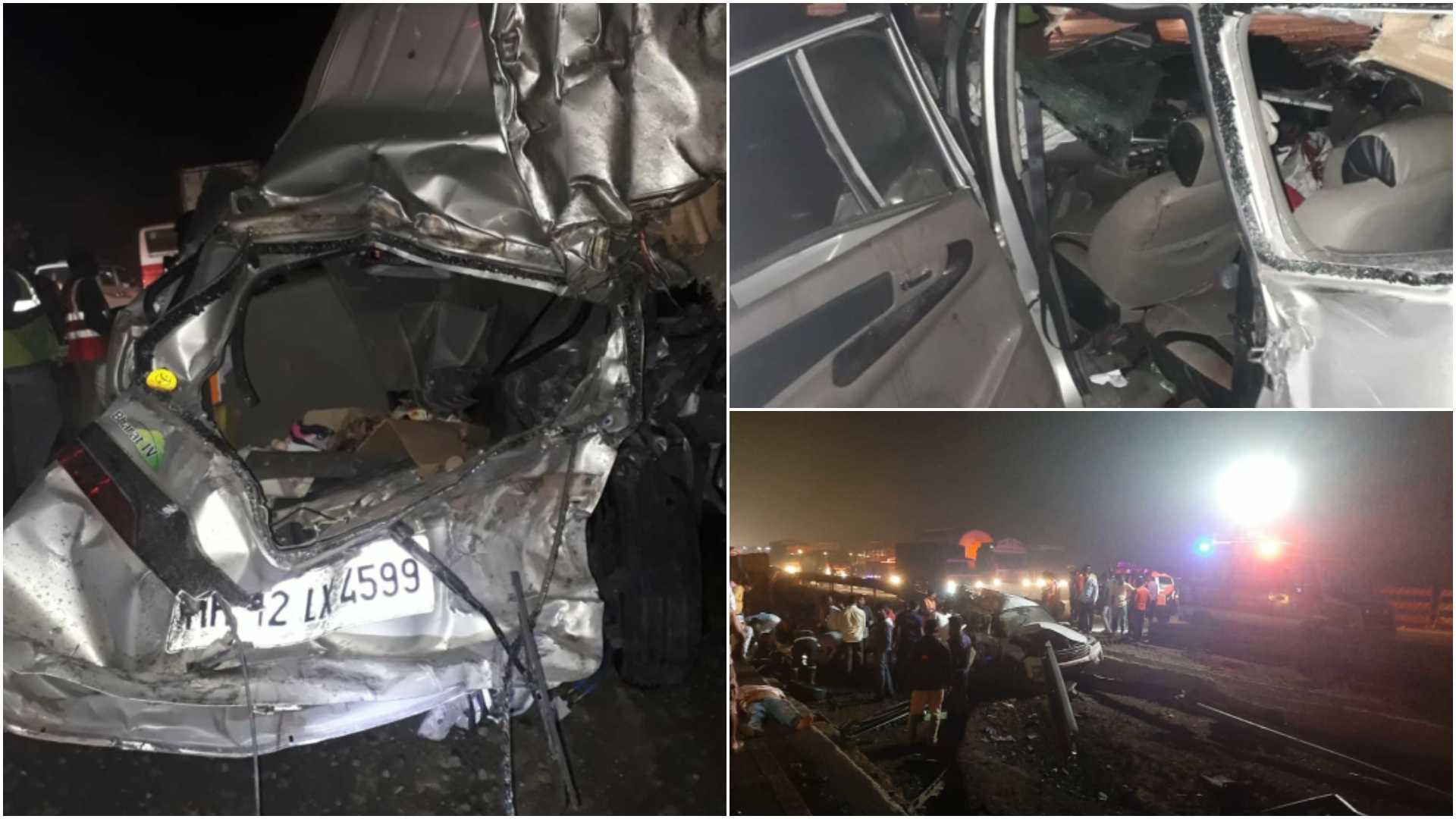 Madhya Pradesh: 4 including 3 police personnel died, 4 sustained injuries in Yamuna expressway accident - Vimarsana News