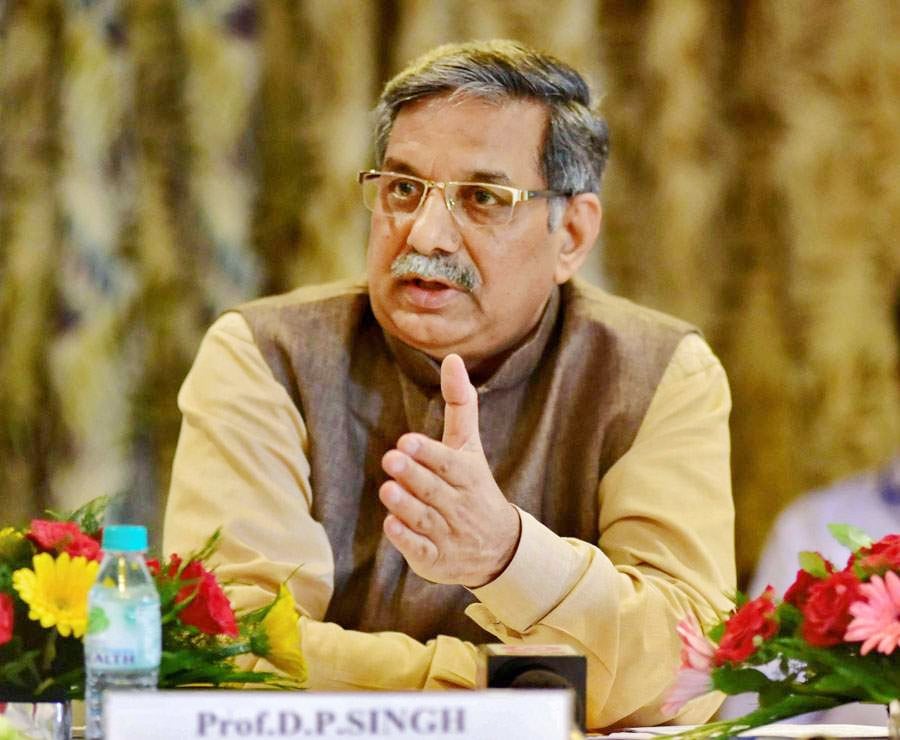 UGC chairman Prof. DP Singh.