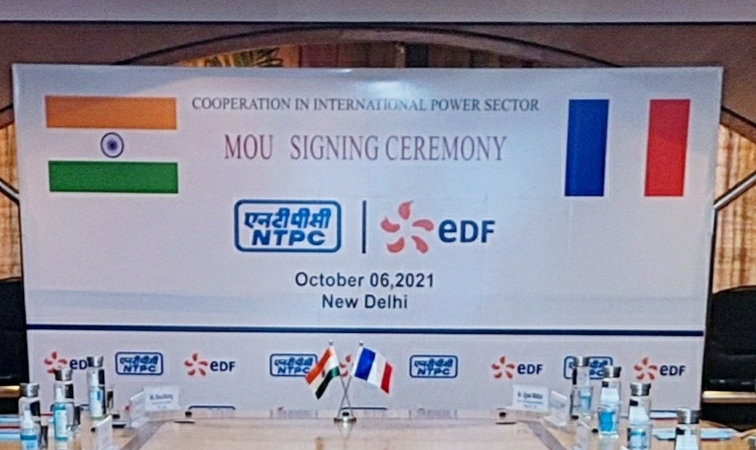 NTPC pact with Électricité de France S.A. for cooperation in international power projects - Vimarsana News