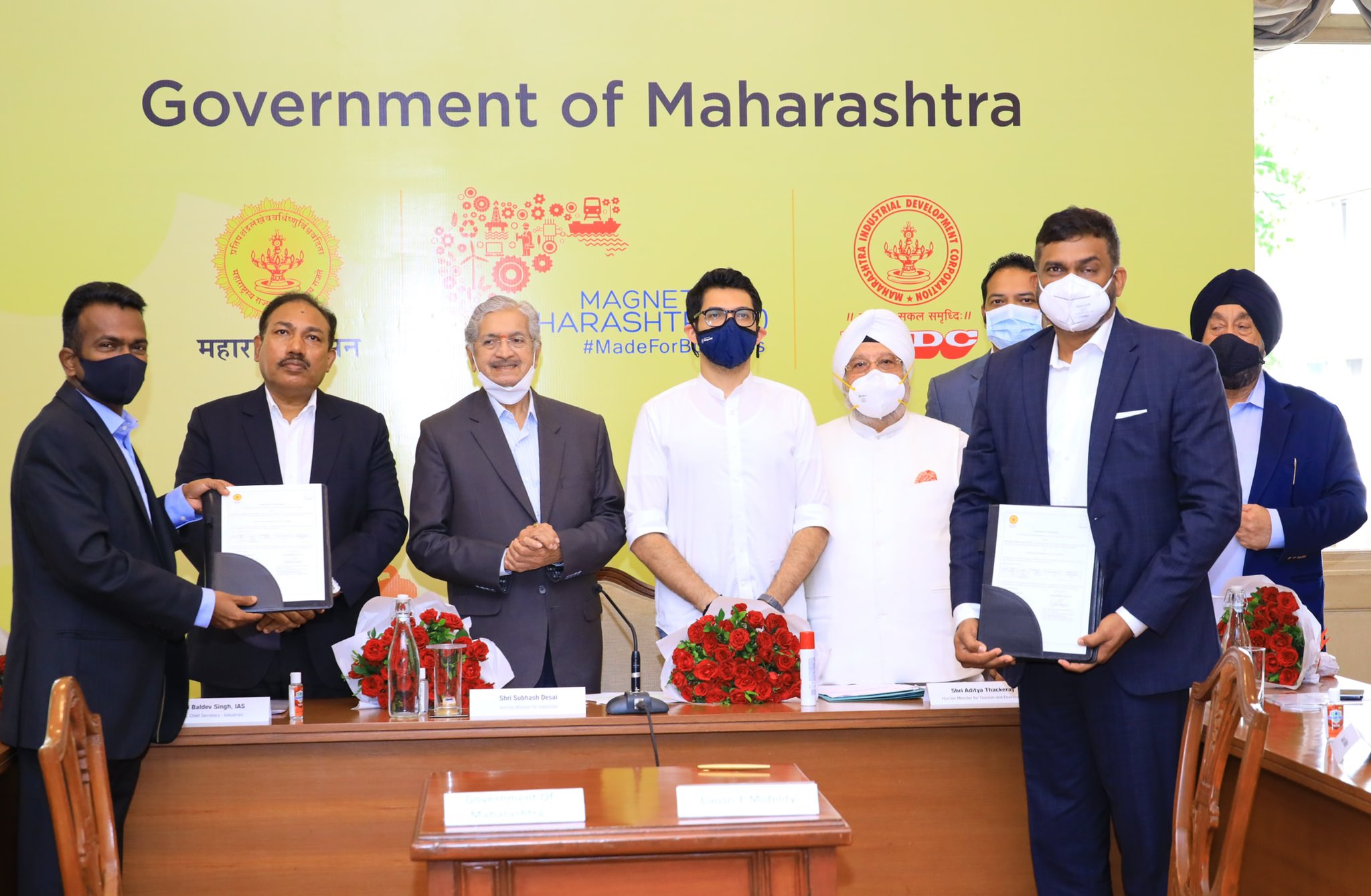 Maharashtra govt signs MoU with Causis E-Mobility to set up EV production unit in Pune's Talegaon - Vimarsana News