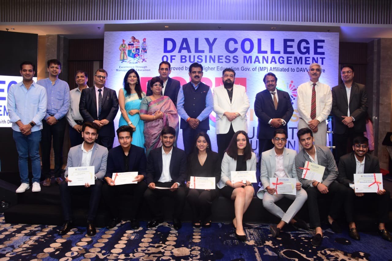 Indore: Induction programme of Daly College of Business Management - Vimarsana News