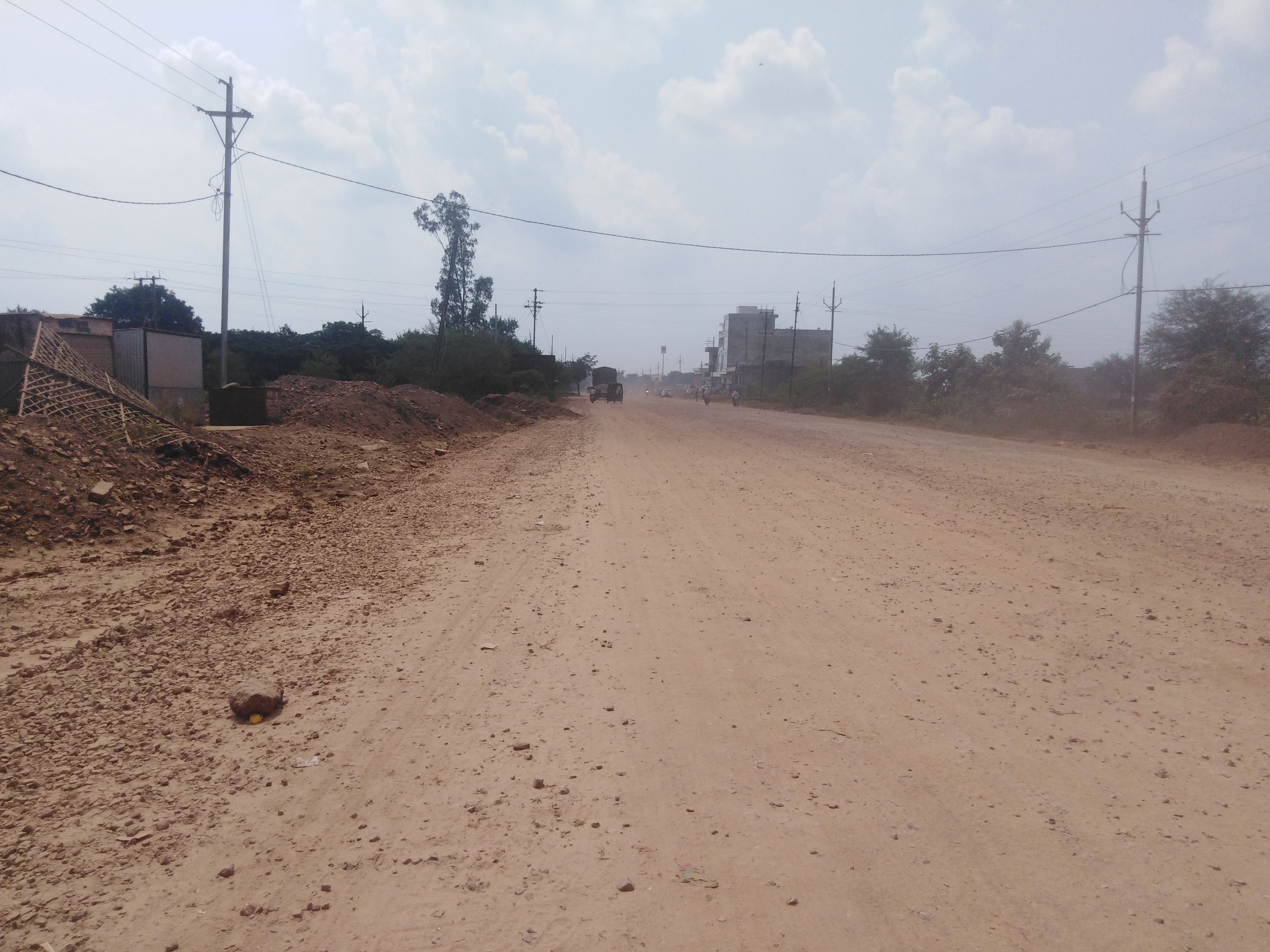 Madhya Pradesh: Road project moving at a snail's pace, people suffering - Vimarsana News