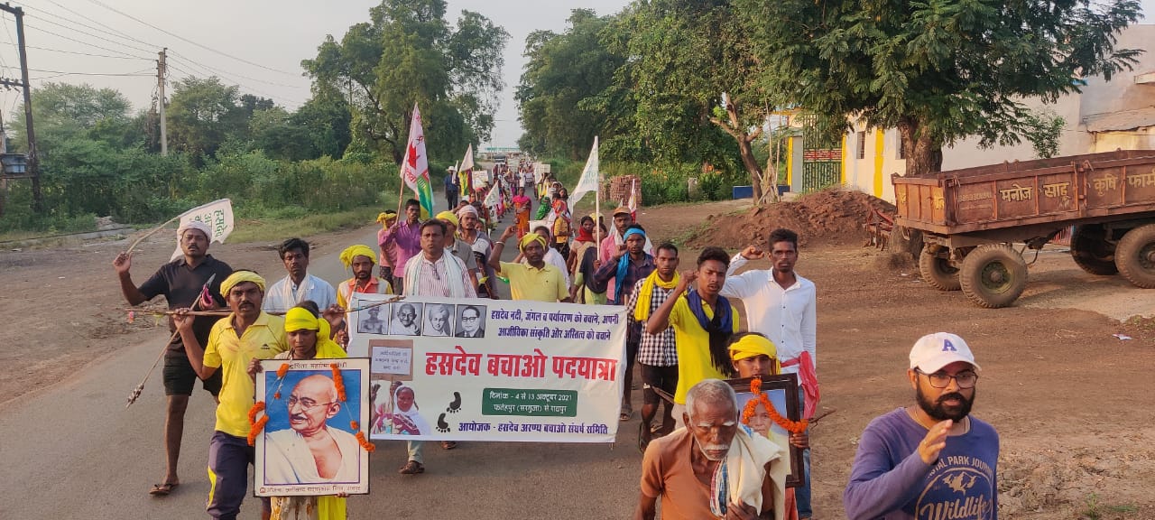 Chhattisgarh: Thousands of tribal to meet Guv Anusuiya Uikey to demand action against Adani's alleged illegal mining - Vimarsana News