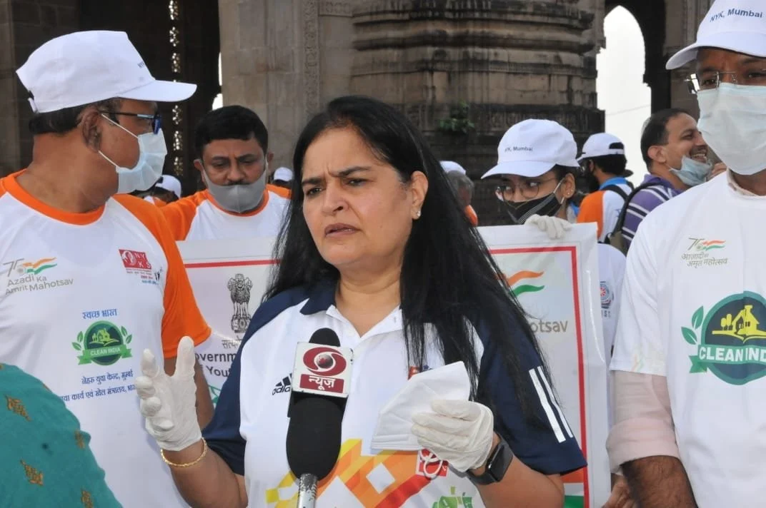 Tomorrow a similar drive led by NYKS and youth volunteers will be held at Juhu Beach, another iconic tourist spot of Mumbai at 9 am.