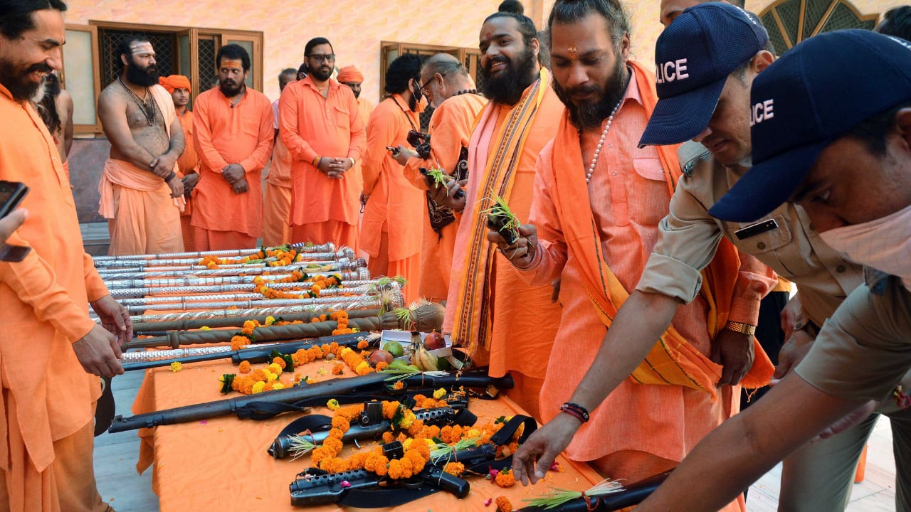 In Photos: Shastra Puja, Ravana effigies, and other rituals- here's how India is celebrating Dussehra 2021 - Vimarsana News