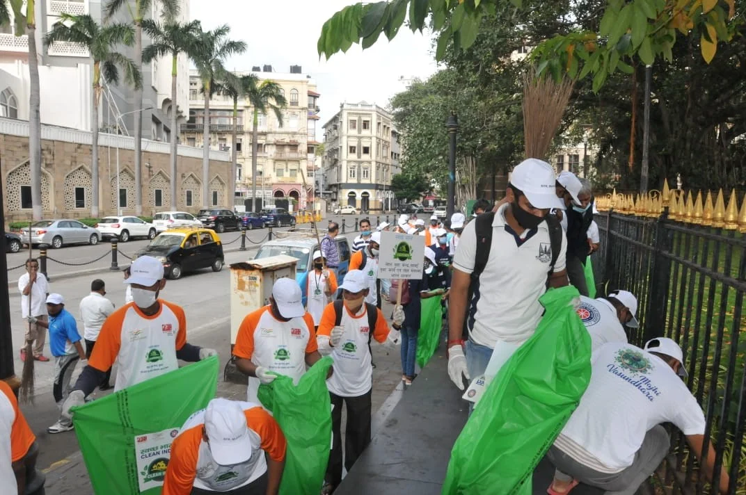 The programme organized by the Nehru Yuva Kendra Sangathan (NYKS) is a part of a month-long nationwide Clean India campaign