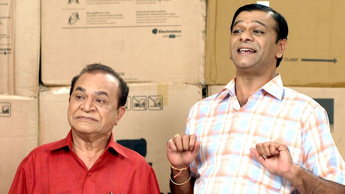 Ghanshyam Nayak and Tanmay Vekaria in 'Taarak Mehta...' |