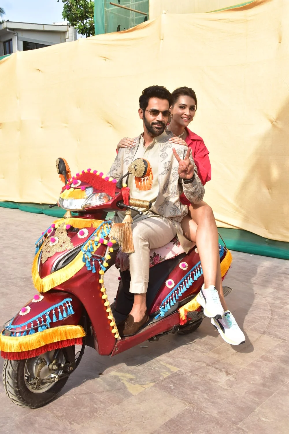 Rajkummar and Kriti