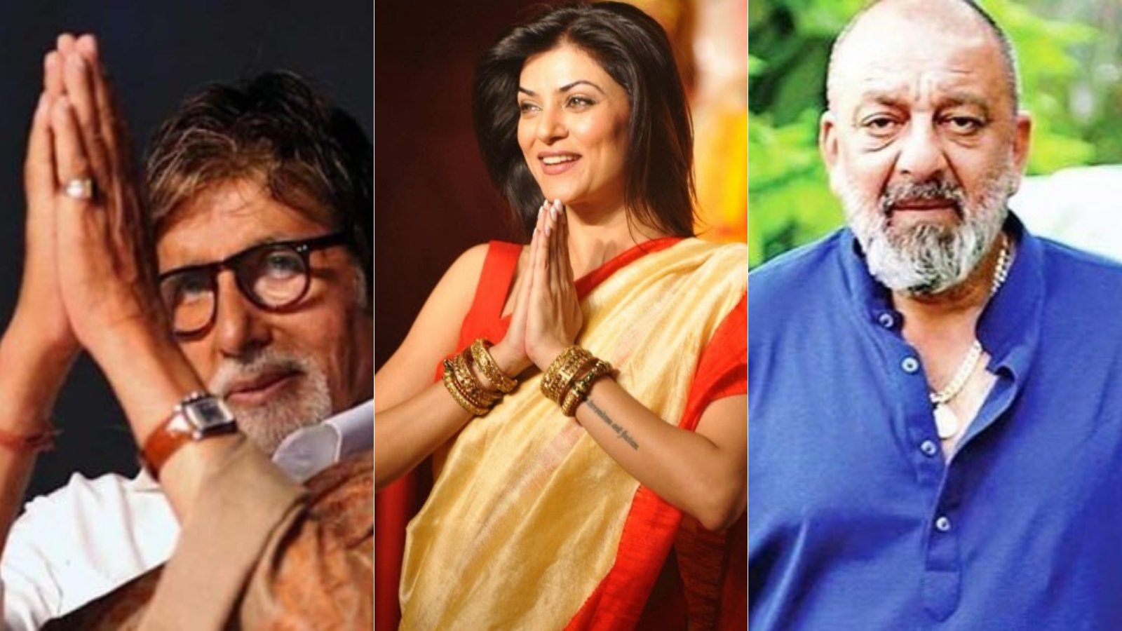 Amitabh Bachchan, Sushmita Sen, Sanjay Dutt and other B-Town celebs extend Navratri 2021 wishes - Vimarsana News