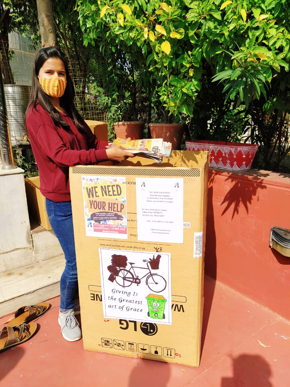 Bhopal: Youths go collecting 'Raddi' for a good cause - Vimarsana News