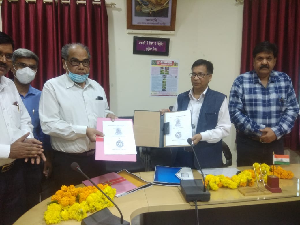Ujjain Engineering College inks MoUs with NHAI, VU - Vimarsana News