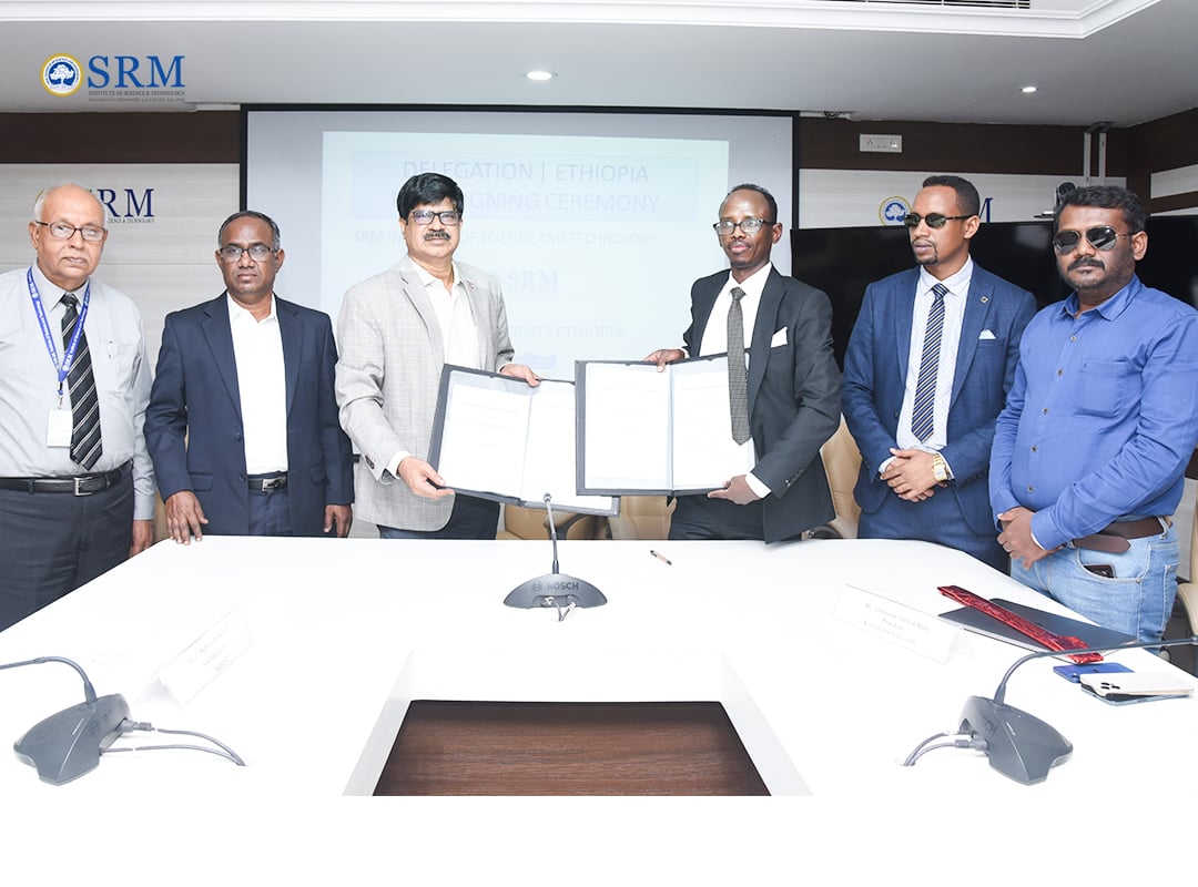 SRM signs MoU for collaboration with Ethiopia university - Vimarsana News