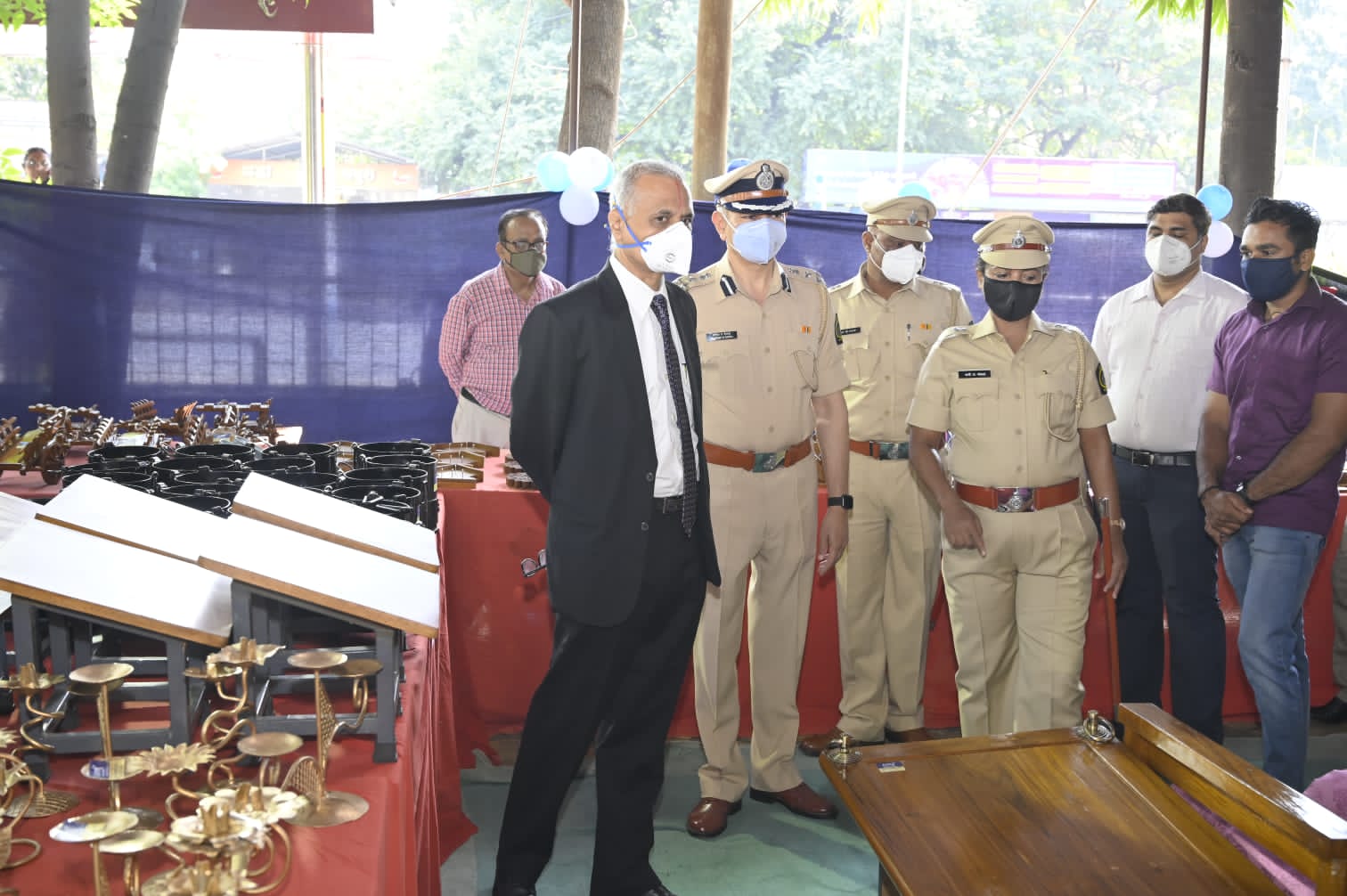 The exhibition was inaugurated by Atul Kulkarni, additional director general of police and Inspector General of Prisons along with other prison authorities