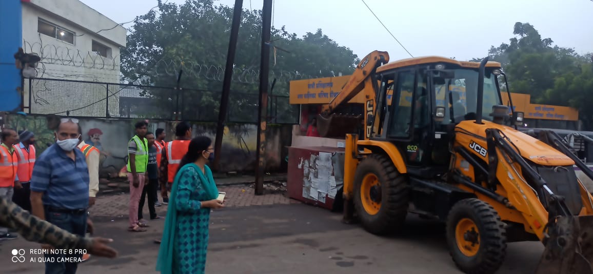 Madhya Pradesh: Action against illegal shops - Vimarsana News